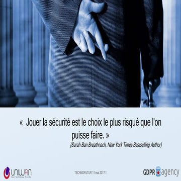 Soirée GDPR / RGPD @TechnofuturTic