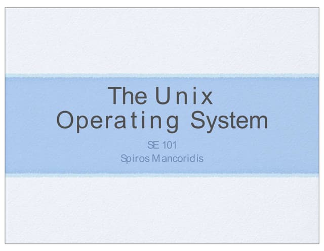 unix.ppt