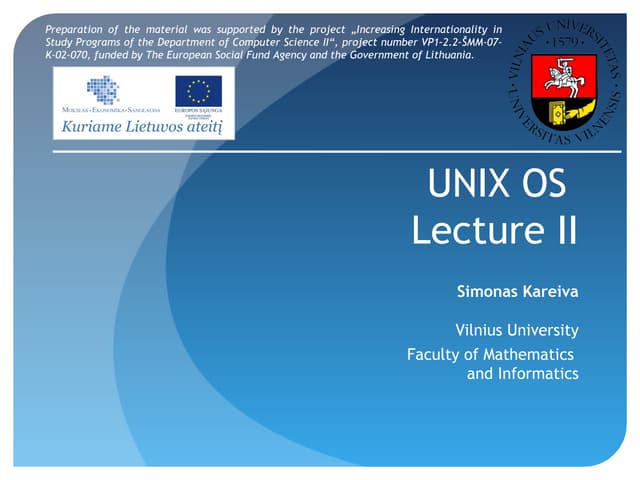 Unix 2 en