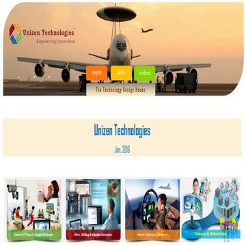 Unizen Corporate Profile 2016