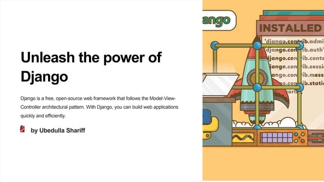 Unleash-the-power-of-Django.pptx