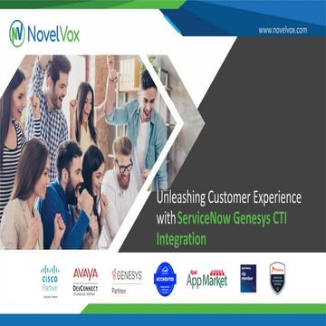 Unleashing Customer Experience With Servicenow Genesys Cti Integration Pdf