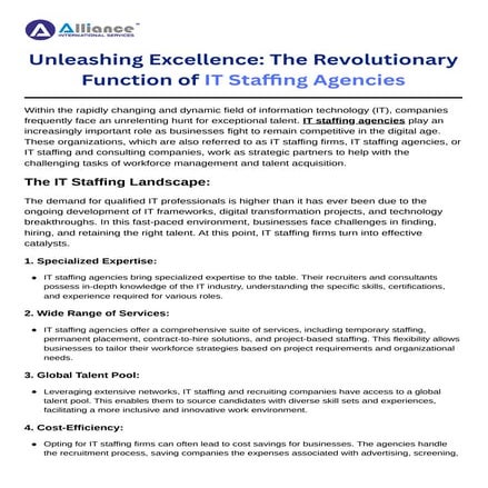 Unleashing Excellence-The Revolutionary Function of IT Staffing Agencies.pdf