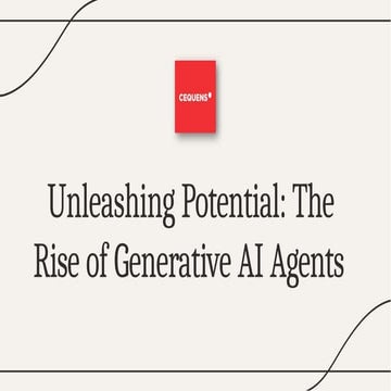 Unleashing Potential The Rise Of Generative AI Agents