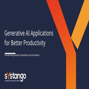 Unleashing Productivity with Generative AI Applications.pptx