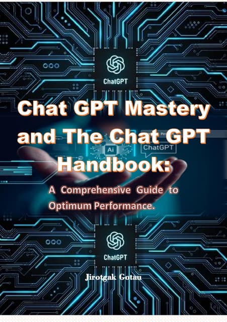 Chatgpt Mastery And The Chatgpt Handbook Pdf Chatgpt Mastery And The Chatgpt Handbook Pdf