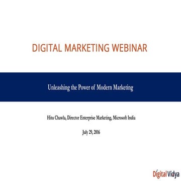 Unleashing the Power of Modern Marketing