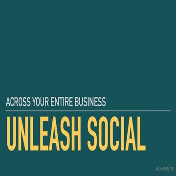 Unleash Social (and Service) Across Your Tourism Business 