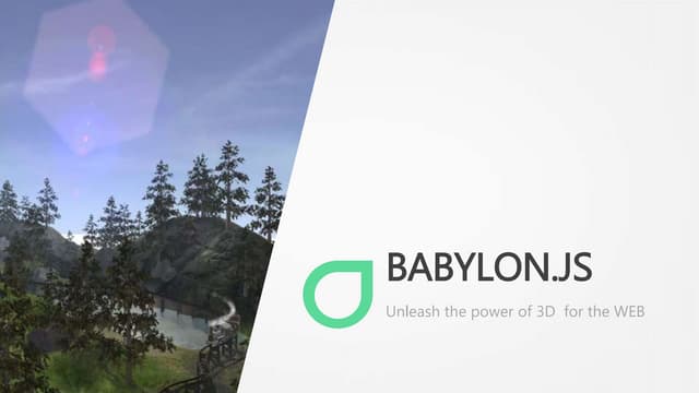 HTML5DevConf - Unleash the power of 3D with babylon.js