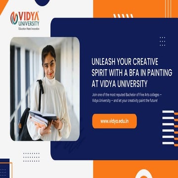 Unleash Your Creative Spirit with a BFA in Painting at Vidya University.pdf