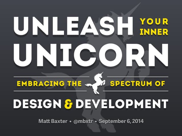 Unleash Your Inner Unicorn