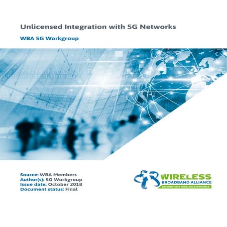 Unlicensed integration-with-5 g-networks