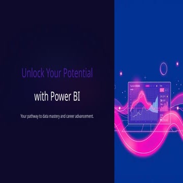 “Unlock the Power of Data with Power BI”