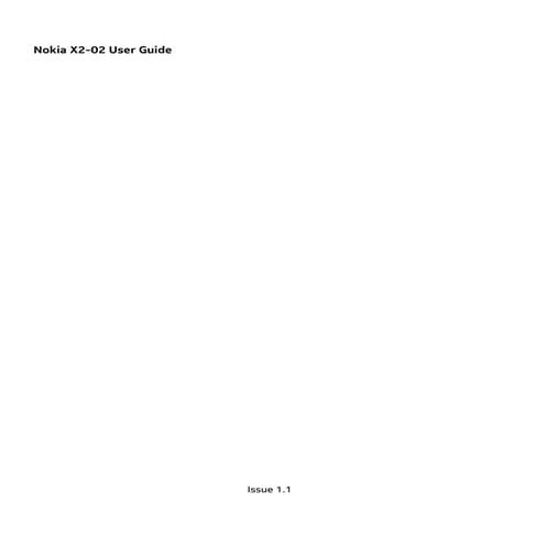 Unlocked nokia x2-02 Touch and Type GSM Phone