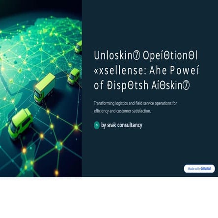 Order to Dispatch tracking solution for Automotive Industry with SAP