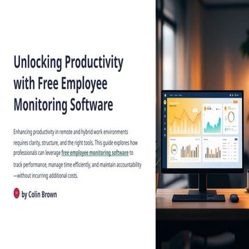 The Best Free Employee Monitoring Software Tools in 2025