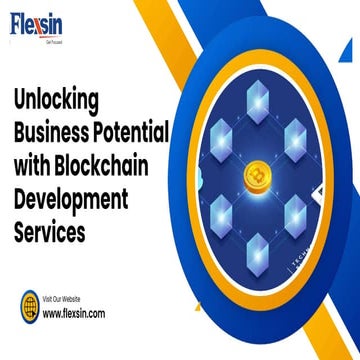 Unlocking Business Potential with Blockchain Development Servicesvices