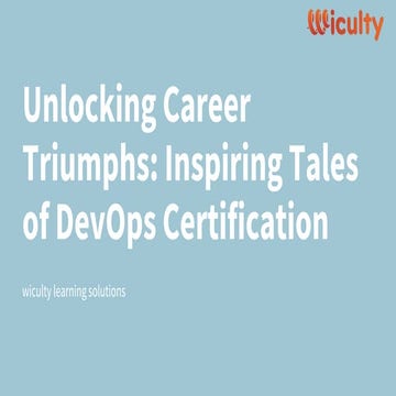 DevOps Certification Prerequisites: Essential Guide to Get Started | PDF