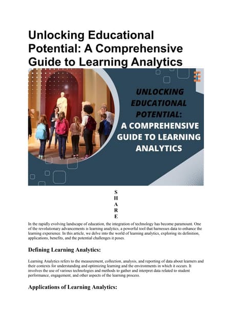 Unlocking Educational Potential: A Comprehensive Guide to Learning ...