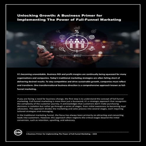 Unlocking Growth: Full-Funnel Marketing