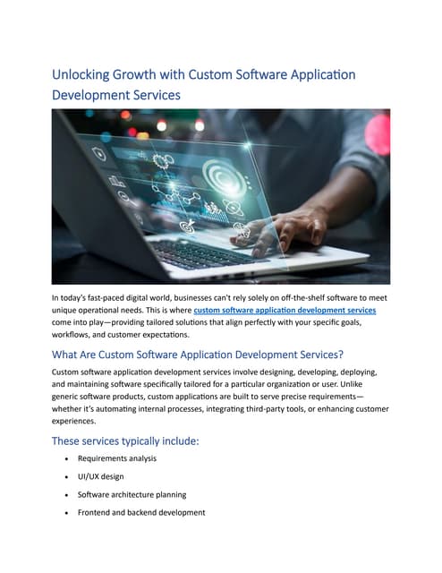 Unlocking Growth with Custom Software Application Development Services.pdf