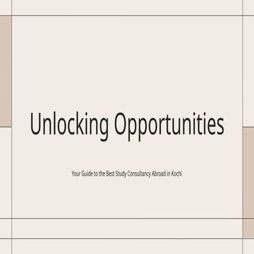 Unlocking Global Opportunities: Your Guide to the Best Study ...