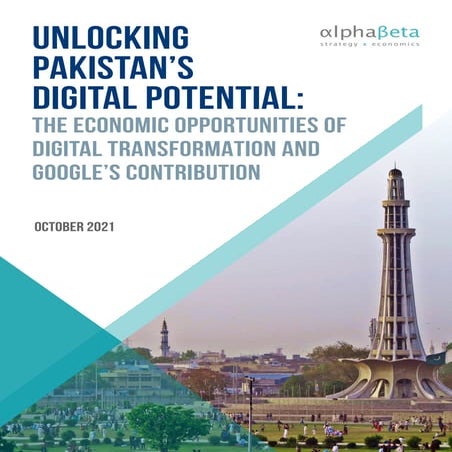 Unlocking Pakistan's digital potential: The economic opportunities of digital...