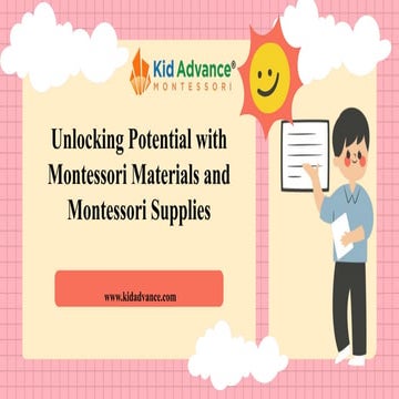 Montessori Presentation | PPTX