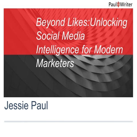 Unlocking social intelligence   webinar with microsoft