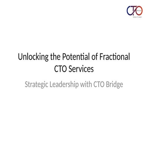 fractional chief technology officer........... | PPTX