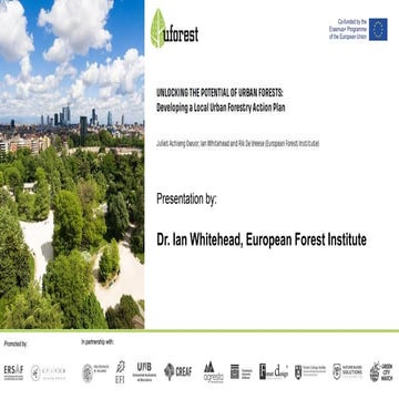 Urban Environmental Forestry Approachses Reference: Unlocking The Potential Of Urban Forests Guidelines For Implementation