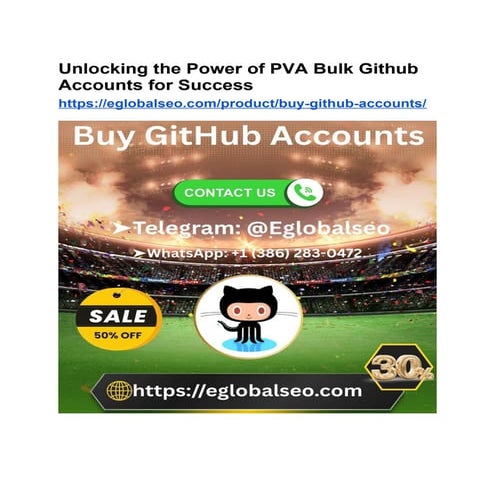Unlocking the Power of PVA Bulk Github Accounts for Success.docx