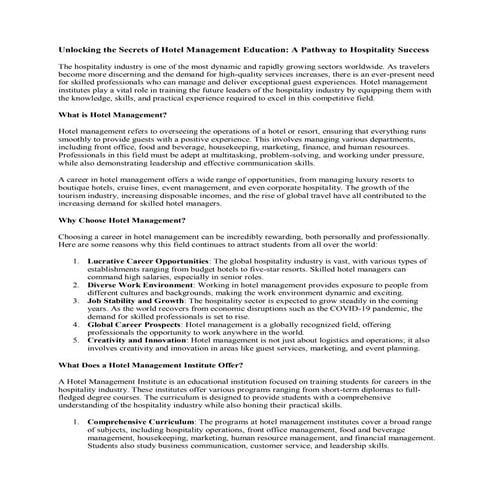 Unlocking the Secrets of Hotel Management Education.pdf