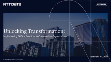 Unlocking Transformation: Implementing GitOps Practices in Conservative Organ...