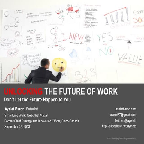 Unlocking the Future of Work:  Don’t Let the Future Happen to You