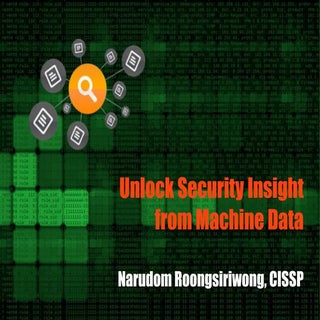 Unlock Security Insight from Machin...