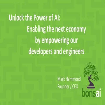 Unlock the power of AI | PPTX