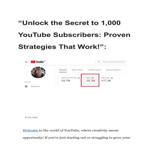 “Unlock the Secret to 1,000 YouTube Subscribers_ Proven Strategies That Work.pdf