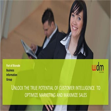 Unlock the true potential of customer intelligence final