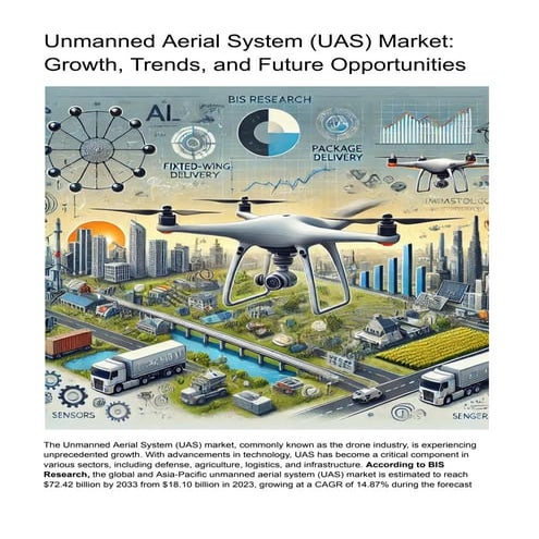 Unmanned Aerial System Market Analysis by 2033 | PDF