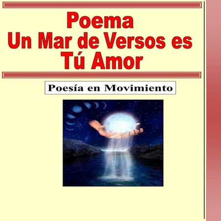 Un mar de  versos es tú amor-Diego Arias Zapata