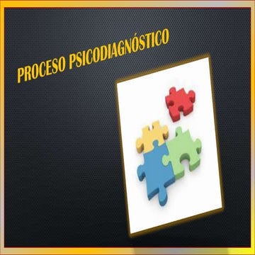 PSICOLOGÍA - Un modelo de pensamiento para interpretar   pp