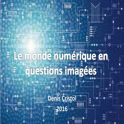 Le monde numérique en question