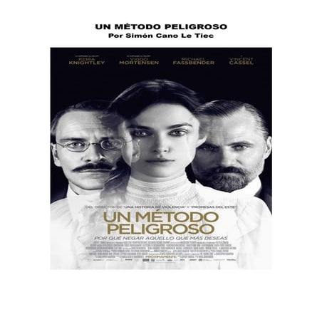 'Un método peligroso' Por Simón Cano Le Tiec