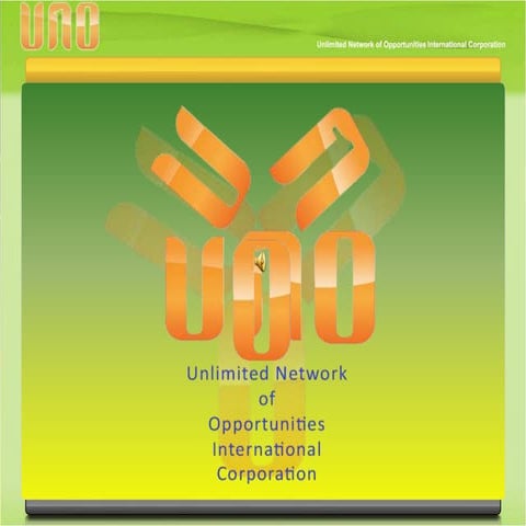 Uno presentation non clickable