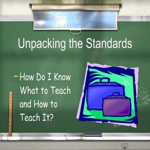 Unpacking Standards