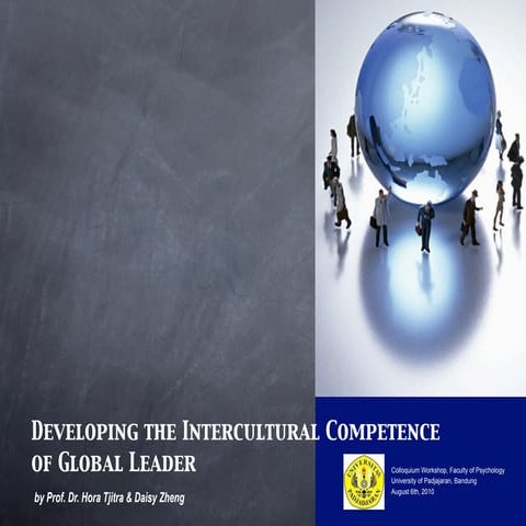 Developing the Intercultural Competence of Global Leader