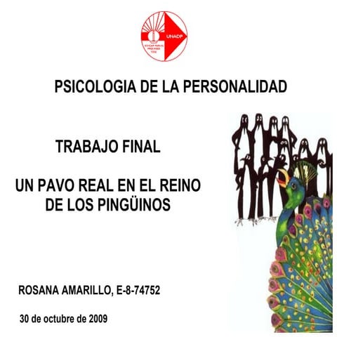 Un Pavo Real En El Reino De Los Pinguinos