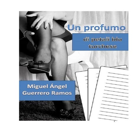 Un profumo di petali blu turchese