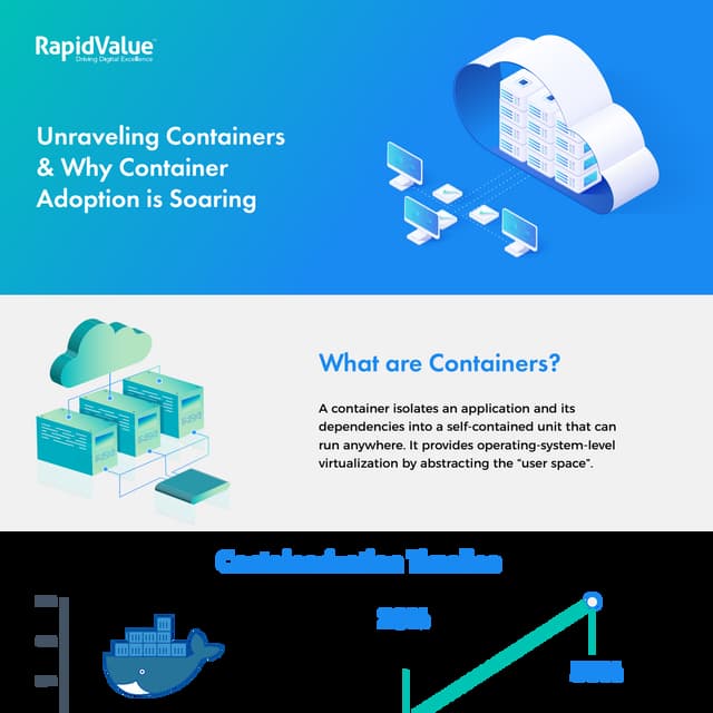 Unraveling Containers and Why Container Adoption is Soaring - An Infographic by RapidValue